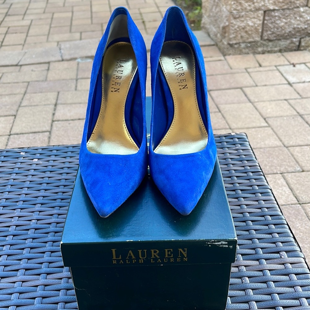 Ralph Lauren Adena heels size 7